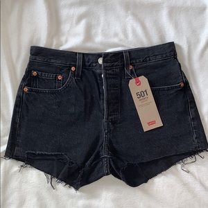 Levi’s 501 high waisted shorts